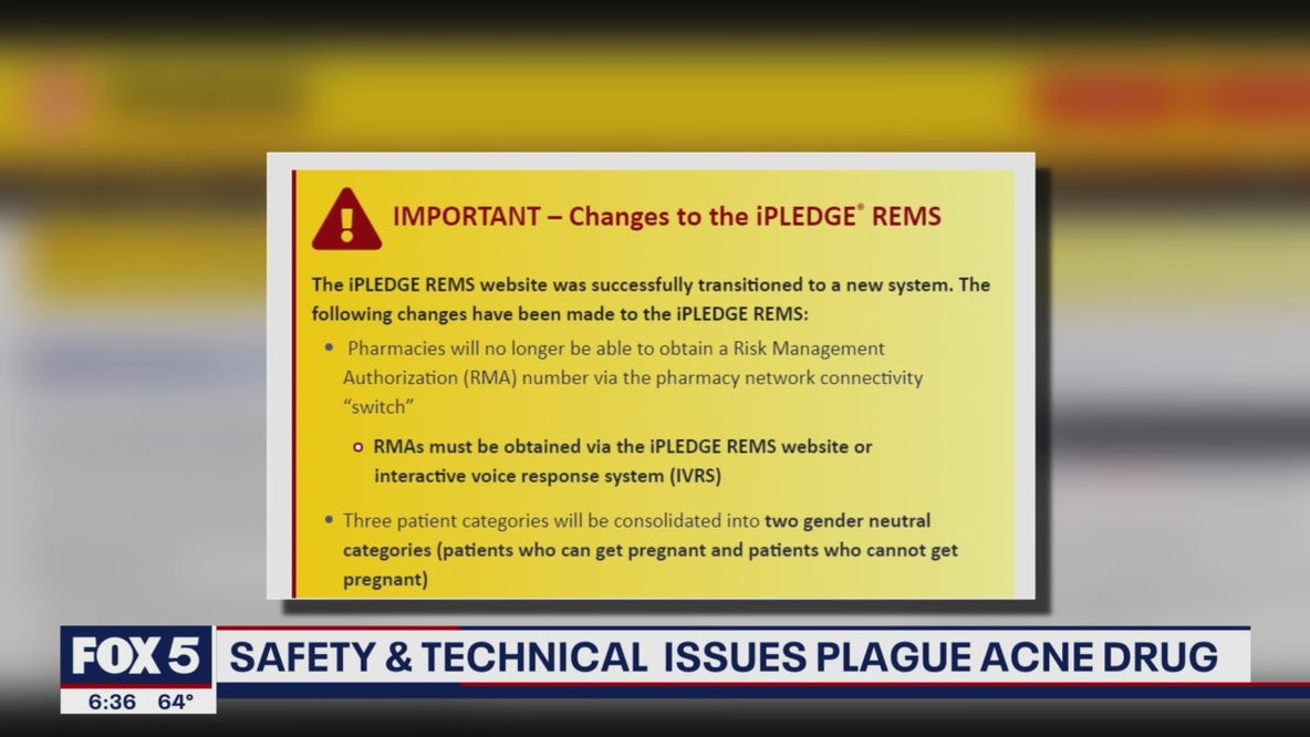 Safety, tech issues plague acne drug